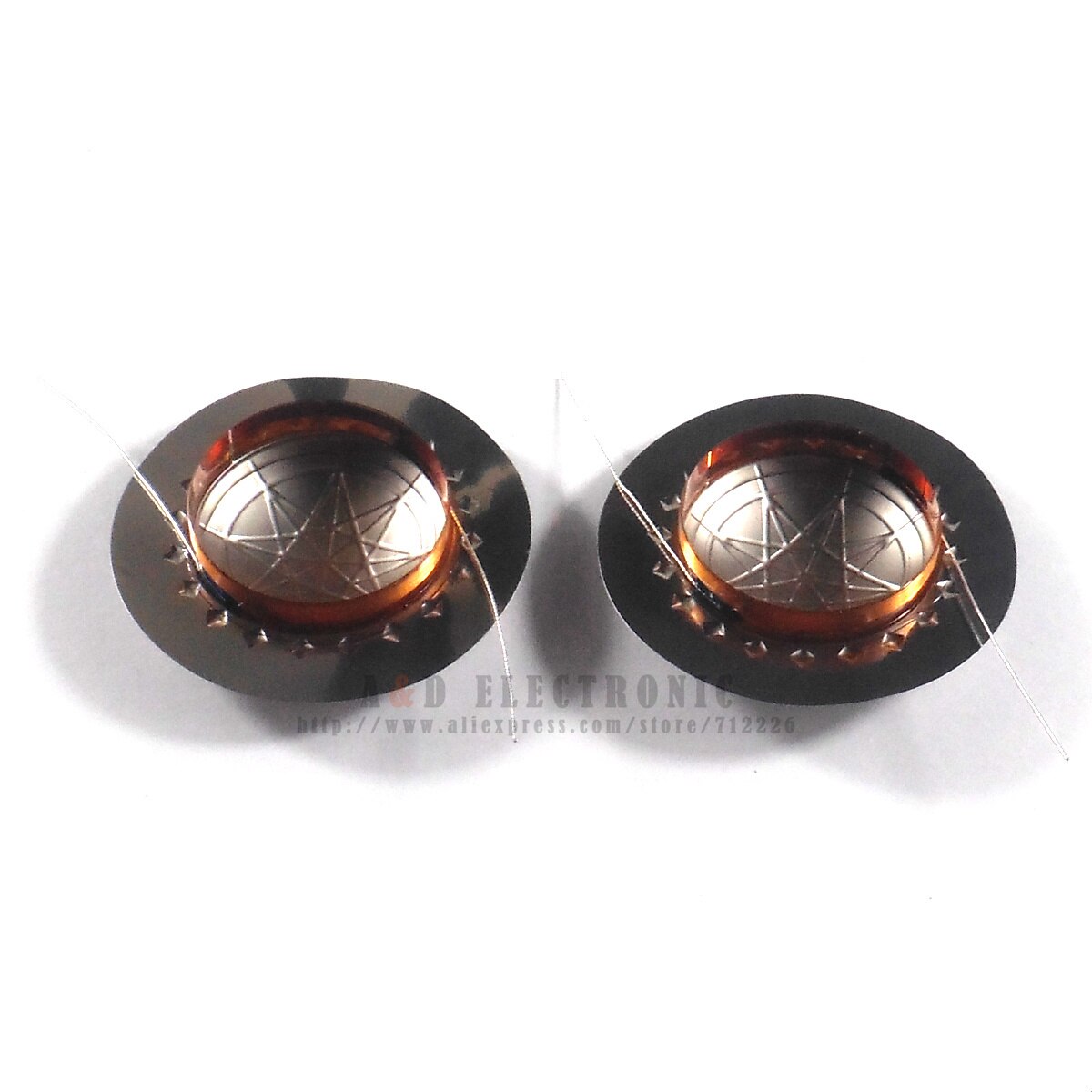 Tweeters de diafragma de cúpula de titanio de 8 ohm, bobina de voz de 25,5mm (25,4mm), 1 pulgada, 10 unids/lote: Model D