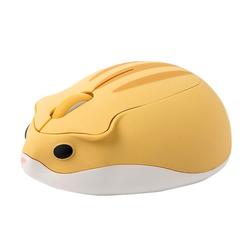 2.4G Wireless Optical Mouse Cute Hamster Cartoon Computer Mice Ergonomic Mini 3D