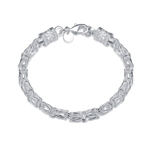 Silberne Chef-armbänder, herrenschmuck aus silber, libellen-kettenhalskette, herrenschmuck: Armbänder