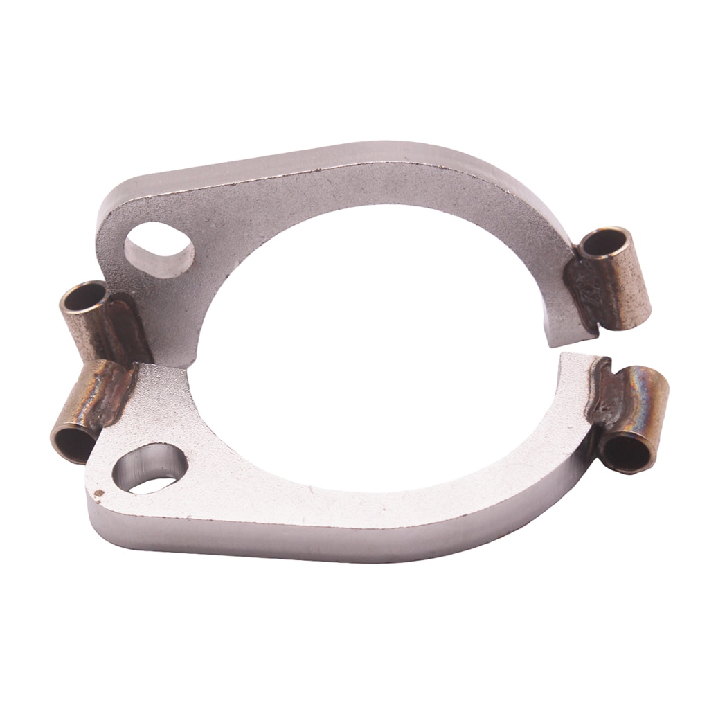 3&quot; inch Mild Steel Exhaust Split Flange Flat Oval Replacement for Car Auto