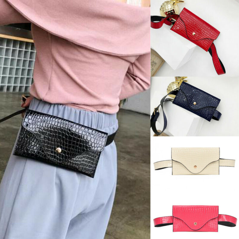 Kvinner jente midje fanny pack belteveske pose reise hofte bum bag mini veske