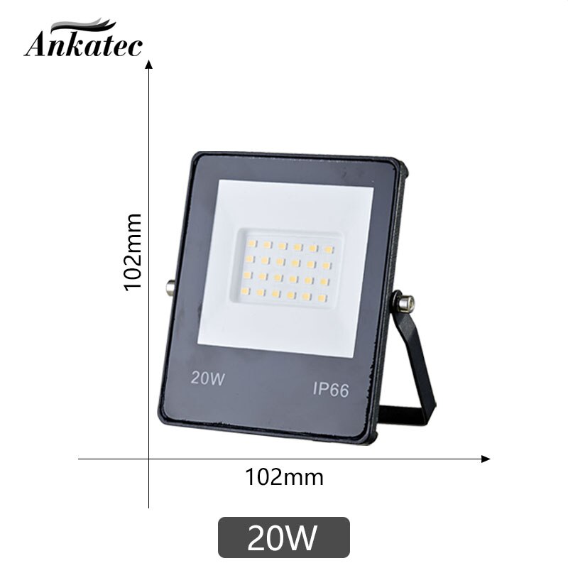 Led-projektør  ip66 stk . vandtæt  ac220v 10w 20w stk. 30w stk. 50w 100w 150w udendørs haveprojektørbelysning spotlight vægprojektører: Foranderlig / 10w