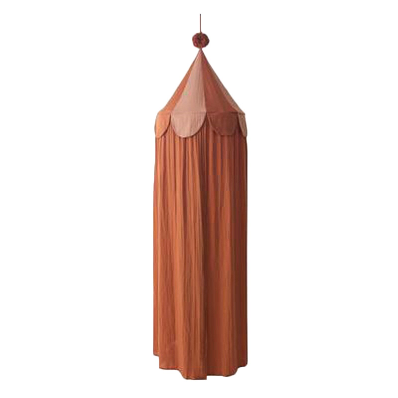 Nordic Opknoping Dome Klamboe Chiffon Crib Canopy Gordijn