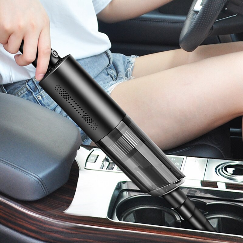 High Power Dry Wet Dual Purpose Vehicle Mounted Vacuum Cleaner Small And Portable Automobiles Electrical Appliances