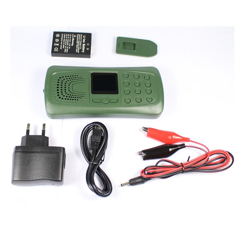 Caça pássaro chamador mp3 player digital pássaro som chamador jogo caça chamariz CP-387 ue-plug sem controle remoto