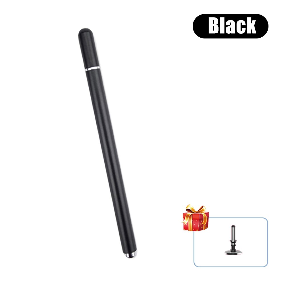 Universele Smartphone Pen Touch Stylus Tablet Tekening Voor Android Ios Ipad Iphone Lenovo Xiaomi Samsung Huawei Smart Potlood: Black