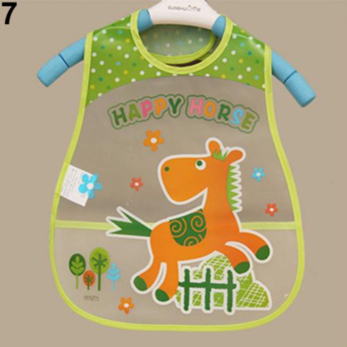 Bébé garçon fille enfants bavoirs imperméable salive serviette belle bande dessinée bavoir alimentation Bandana: 7