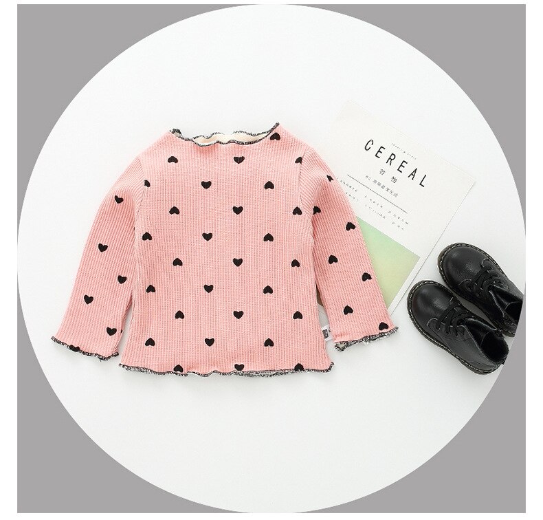 winter peuter baby blouse meisje print trui en najaar meisjes warme Kerst trui trui T-shirt 0-2 jaar oude
