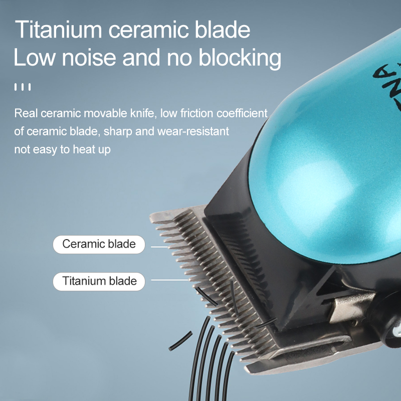 HIENA – tondeuse à cheveux professionnelle pour hommes, appareil électrique avec écran LCD