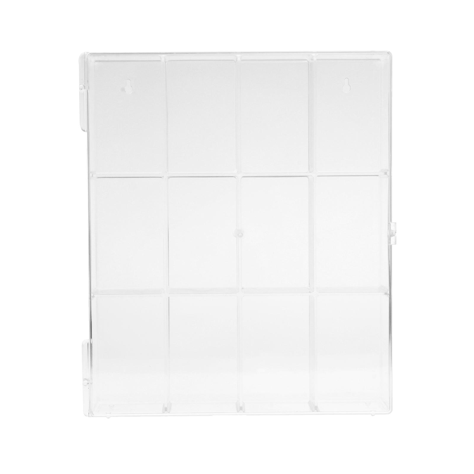 Acrylic Display Case Countertop Stand Showcase for Mini Figures Collectibles