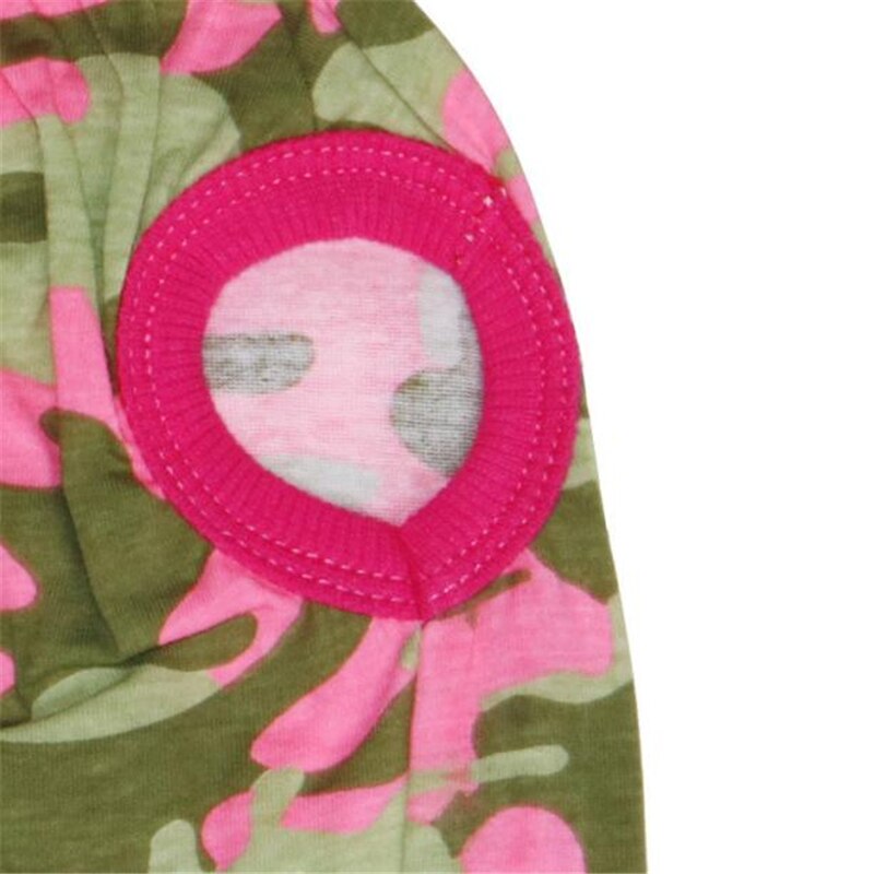 Woodland Camouflage Pet Dog Clothes Cotton Vest Dogs Cats Clothes Teddy Pet Clothing Wholescale