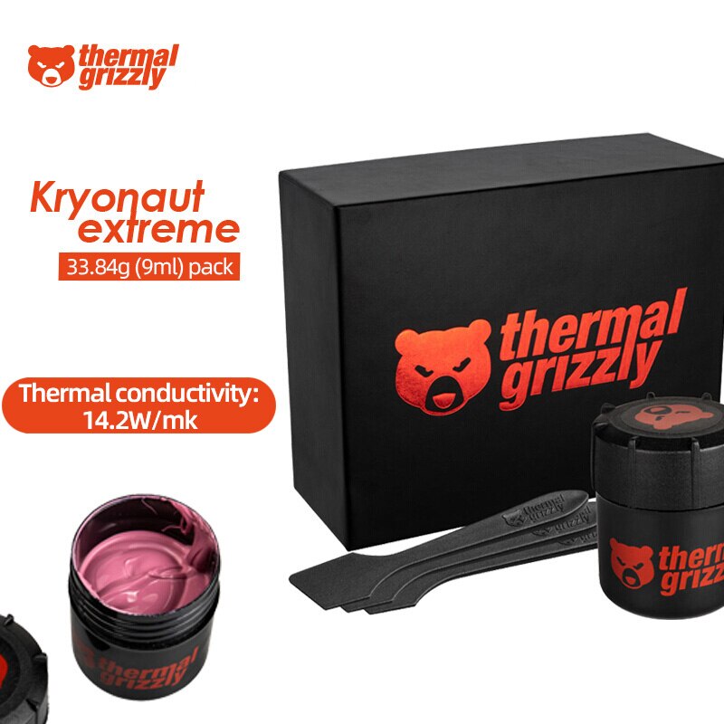 Thermal Grizzly KE Computer Thermal Grease Large Capacity Thermal Paste Conductivity 14.2W/MK For CPU GPU Graphics Card Notebook
