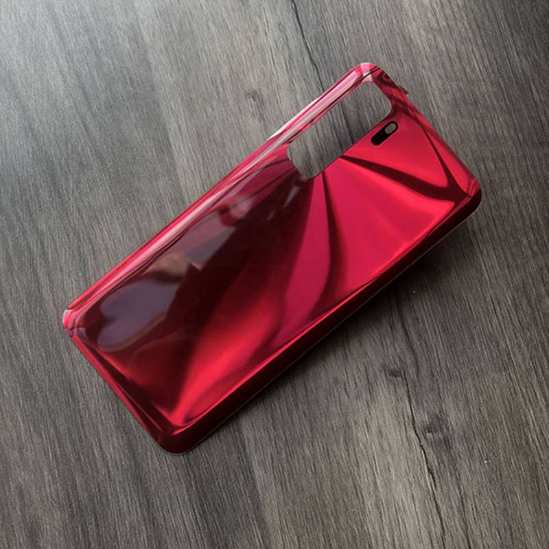 Tylna szklana pokrywa dla Huawei P40 Lite 5G pokrywa baterii tylna szklana obudowa tylna obudowa zamiennik dla honoru 30S rosja edycja: Red No Lens