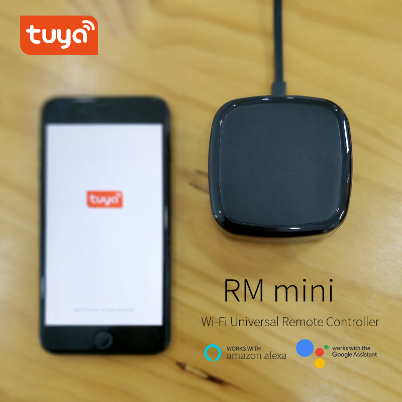 Rm Mini Wifi Ir Afstandsbediening, Hub,Tuya Universele Afstandsbediening Ac, tv Box Voice Control Via Alexa ,Google Thuis, Ios, Android