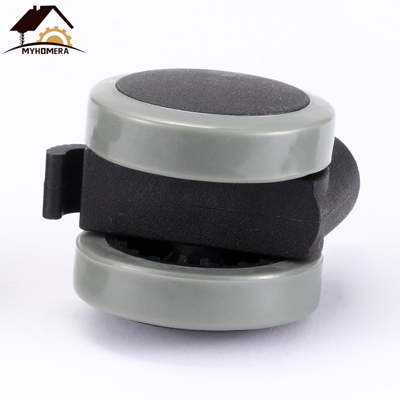 Myhomera 4 st 2 "  m8 universal mute stol hjulhjul kraftig 50kg svängbara länkhjul byt möbelhjul rullgummibroms