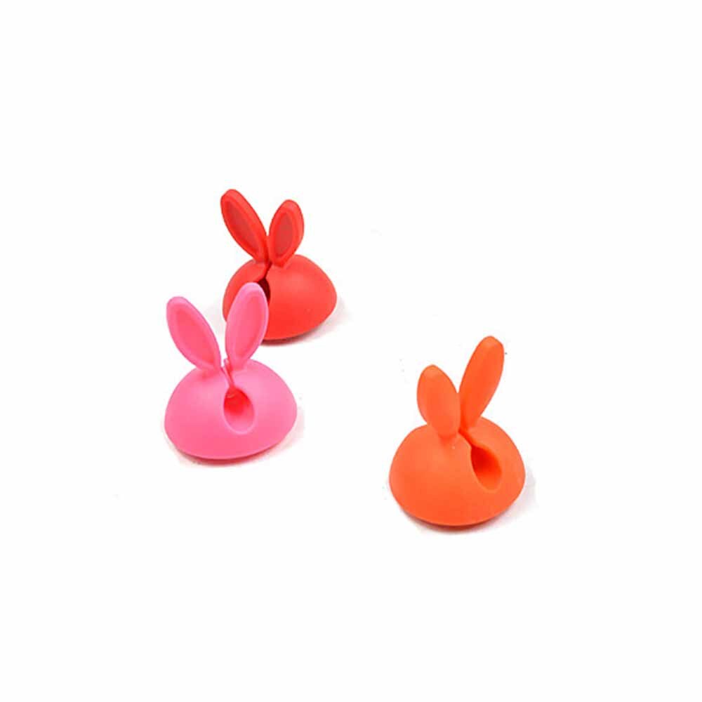 Cable Clip Desk Tidy Wire Lead USB Charger Cord Holder Secure Table