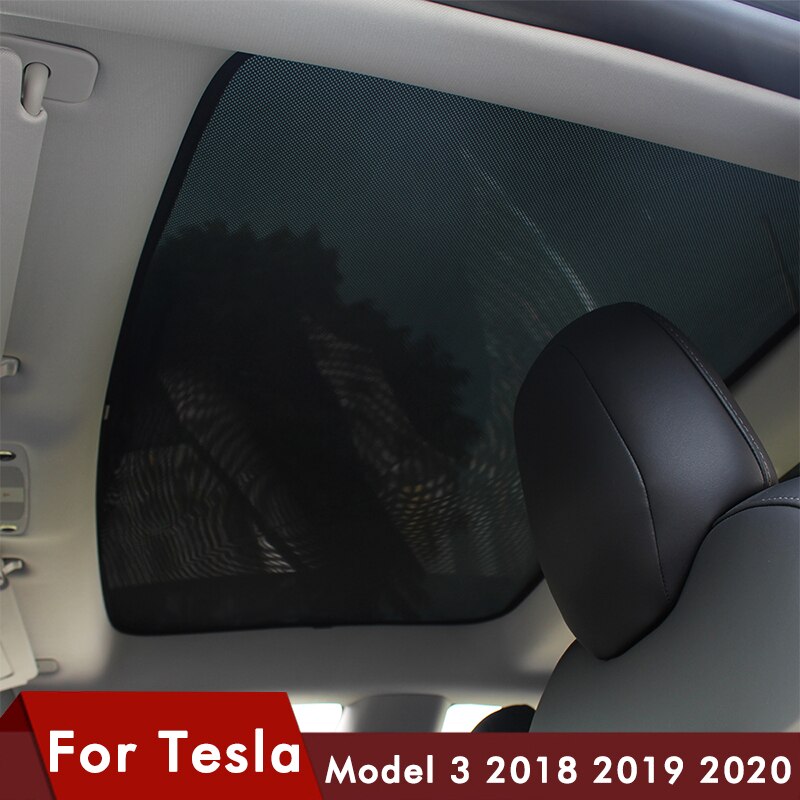Modell3 Sonnenschutz Auto Sonnenblende Hinten Vorne Sonne Schatten Für Tesla Modell 3 Dach Dachfenster Schattierungen Schutz Ac