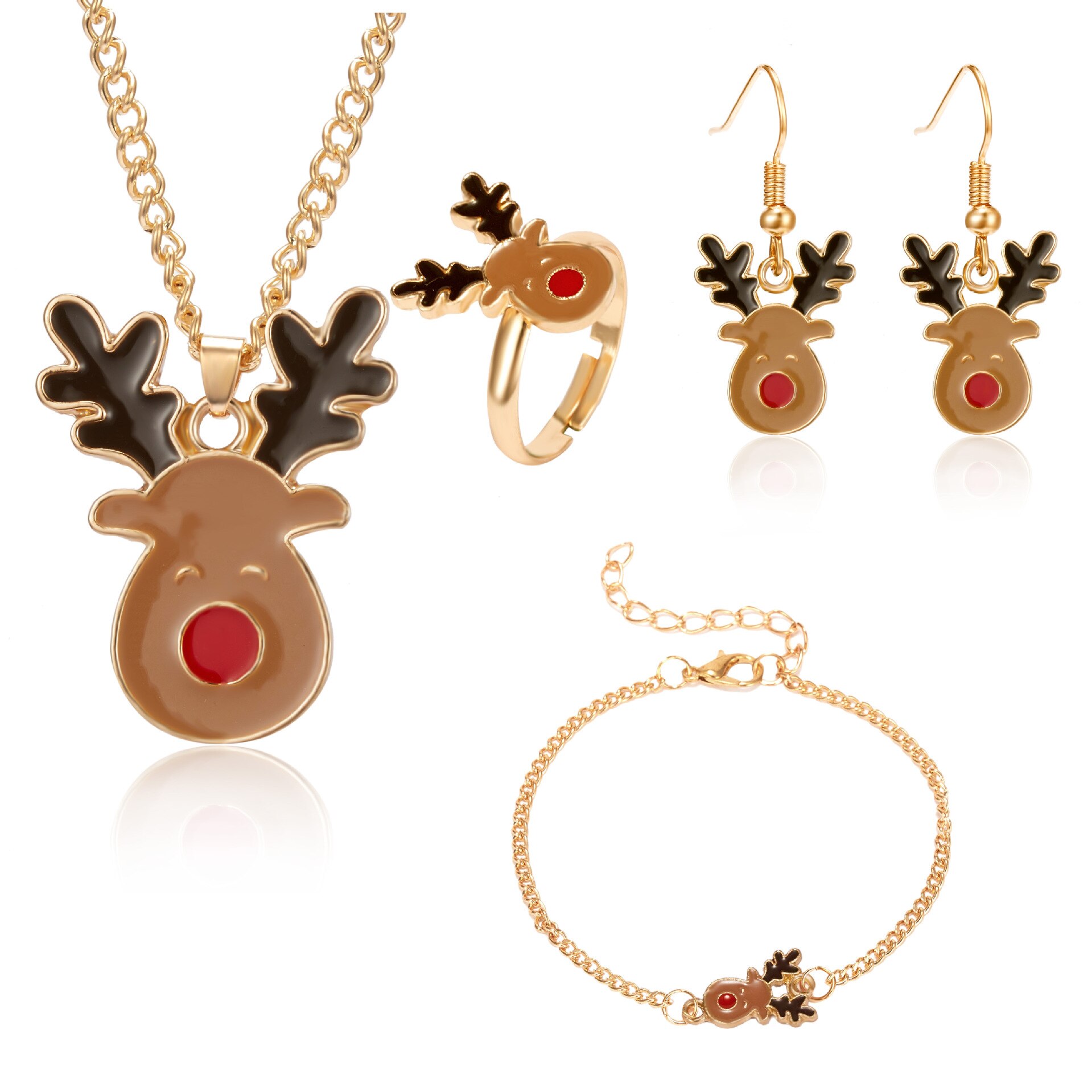 EBANKU 76 Breloques Noël Assorties - Pendentifs Santa, Sapin, Bonhomme De Neige Pour Bijoux Et Artisanat