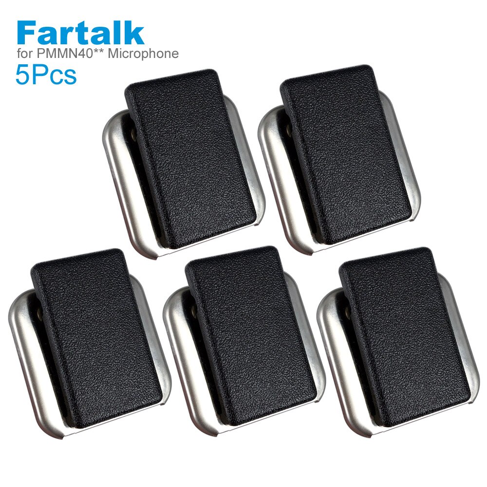 MIC Handheld Microphone Belt Clip PMMN4013A PMMN4021 PMMN4022A PMMN4013A PMMN4025A Shoulder Clip Walkie Talkie Accessory: 5 Pieces