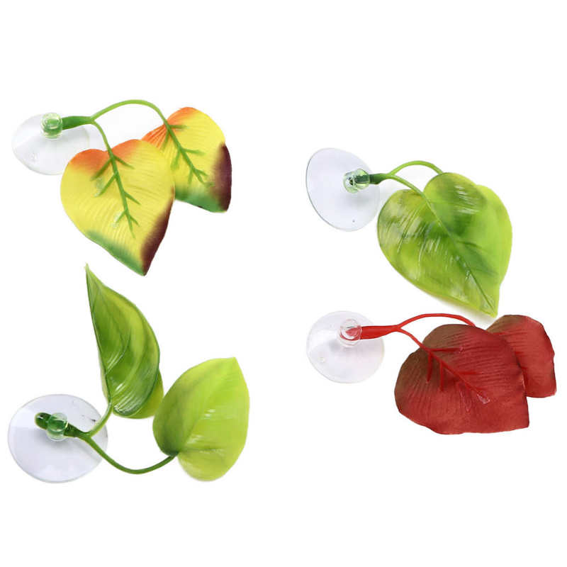 Betta Resting Spot Double Betta Fish Leaf for Fish Tank