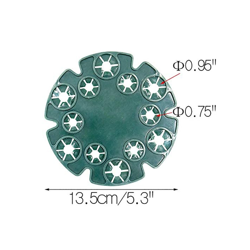 5 Pcs Garden Climbing Plant Support Peas Beans Fixed Frame Bamboo Wig-Wam Holder Cane Stakes for Support Climbing Plants