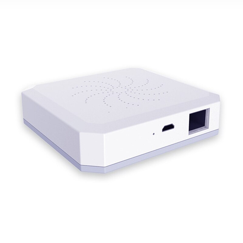 Tuya ZigBee Smart Gateway Hub Home Smart APP Wired Controller Mini Gateway: Default Title