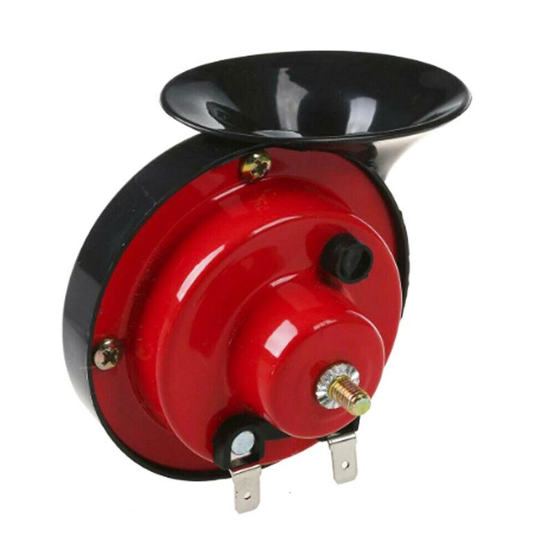 Universal- Motorrad Elektrische Horn Bausatz 12V 150DB Wasserdichte Runde Laut Horn Lautsprecher für Rolle Moped Schmutz Fahrrad ATV