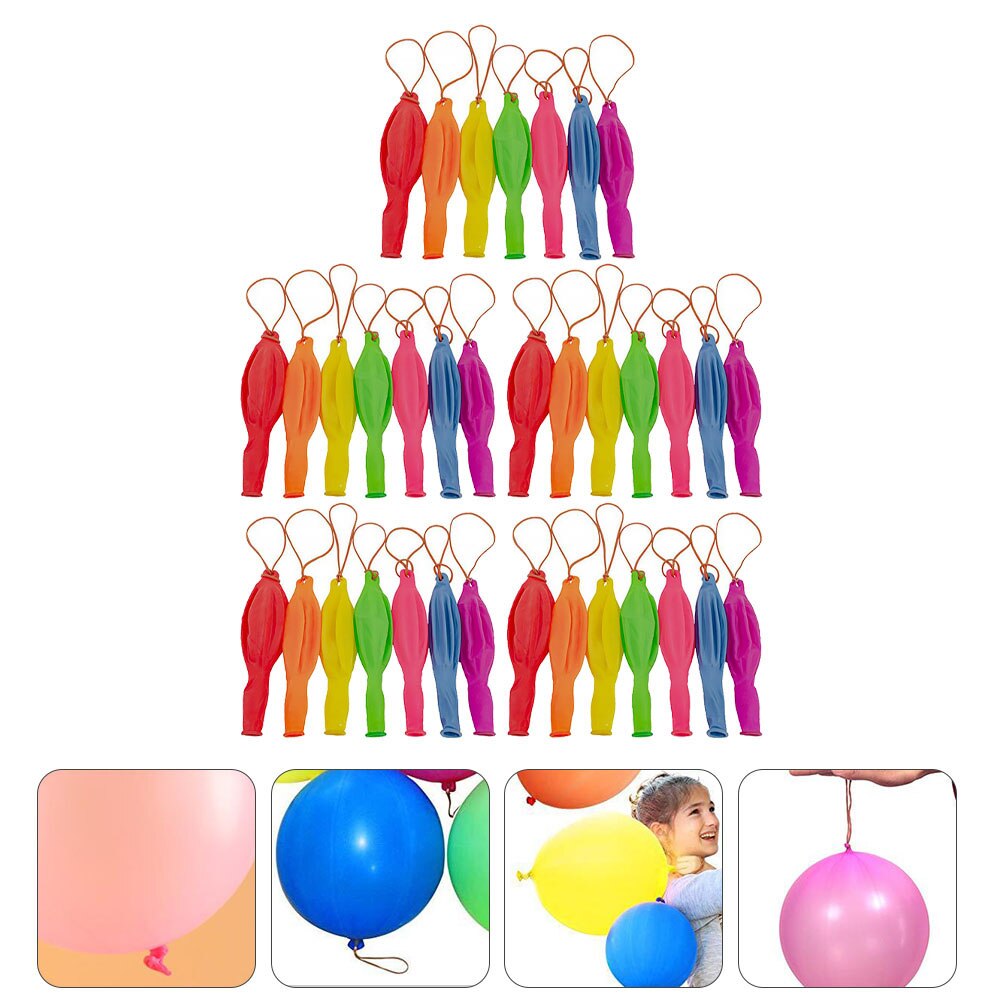 50 lustige punch-ballons für kinder, latexballons, lustige mitgebsel für partytüten