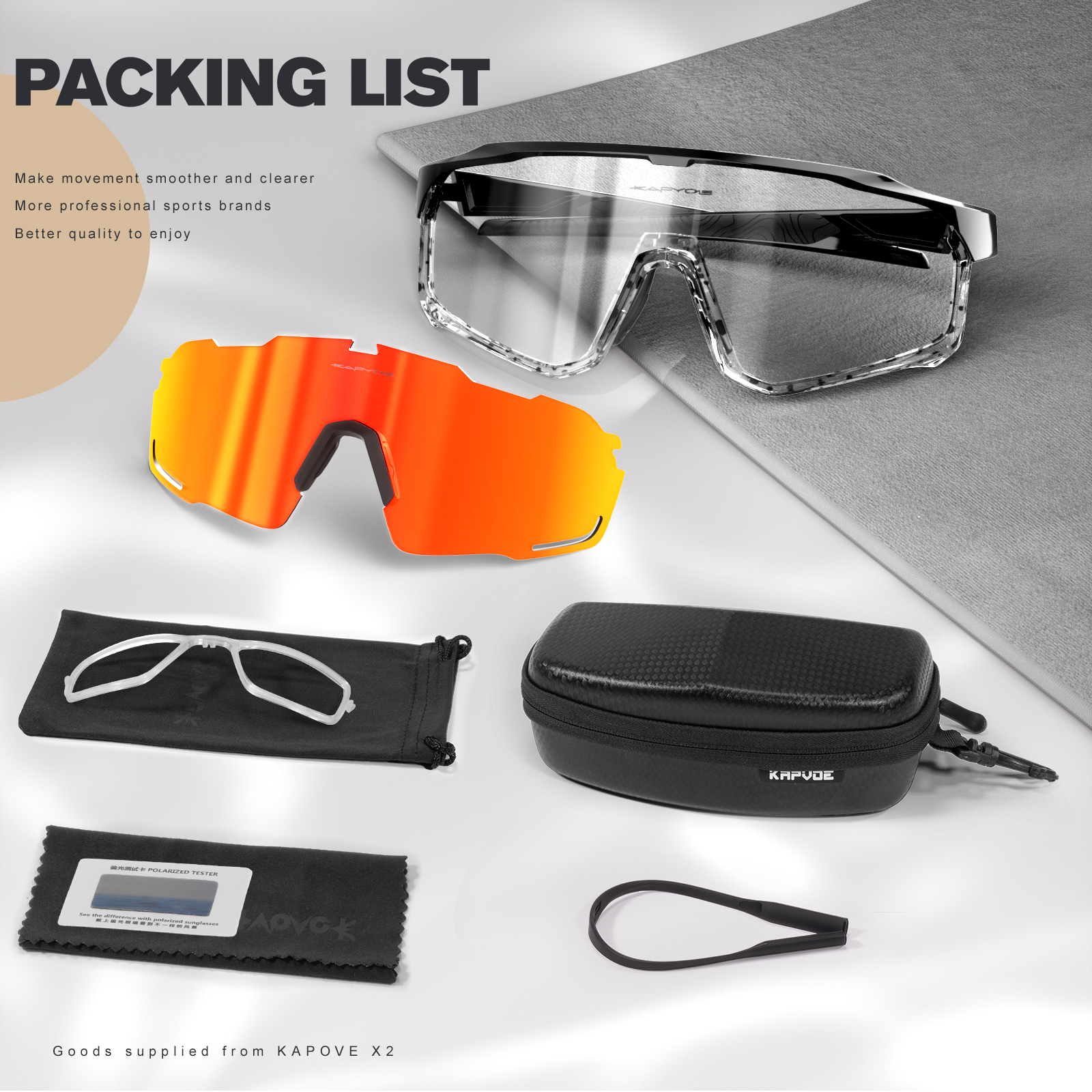 Kapvoe fotokromatiska cykelsolglasögon för män cykelglasögon herr mtb mountainbike cykelglasögon glasögon kvinnor sport  uv400