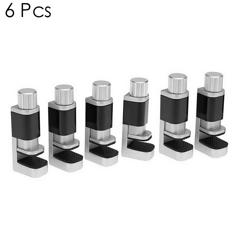 4/6/8Pcs Telefoon Bevestiging Armatuur Clip Set Mobiele Telefoon Screen Vaste Reparatie Tools Metalen Bevestigingsklem verstelbare Gereedschap: 6pcs