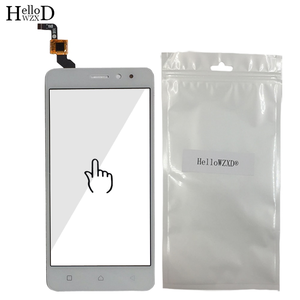 Mobile Touchscreen Touch Screen Front For Lenovo K6 Power Touch Screen Glass Digitizer Panel Sensor Flex Cable Adhesive Tools