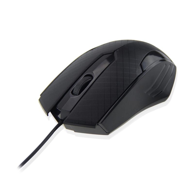 Wired Gaming Mouse USB 3 Buttons Optical Wheel Antiskid Frosted for PC Pro Laptop Gamer Computer @M23: Default Title