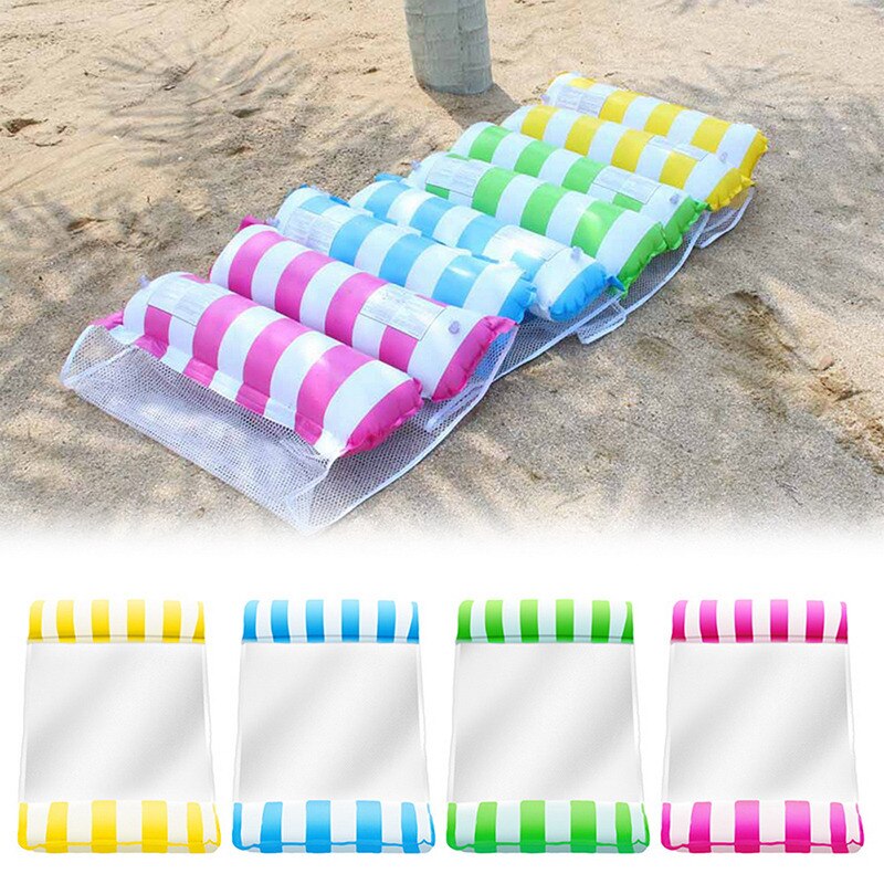 Schwimm Wasser Hängematte Float Liege Schwimm Spielzeug Aufblasbare Schwimm Bett Stuhl Schwimmbad Faltbare Aufblasbare Hängematte Bett
