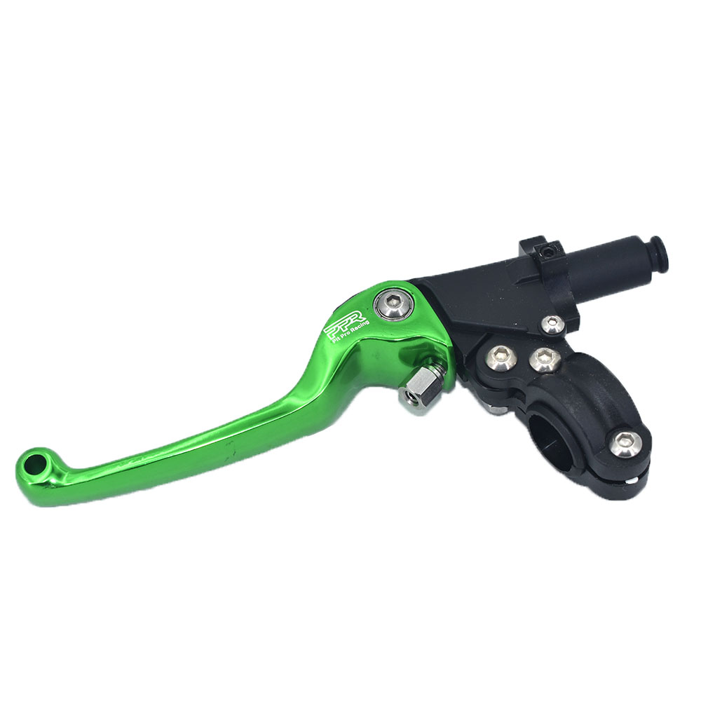 Palancas de freno de embrague para motocicleta Pit Pro Racing CNC F3 2nd, manillar Universal para motocross CR CRF YZF WRF KX KXF: Castaño