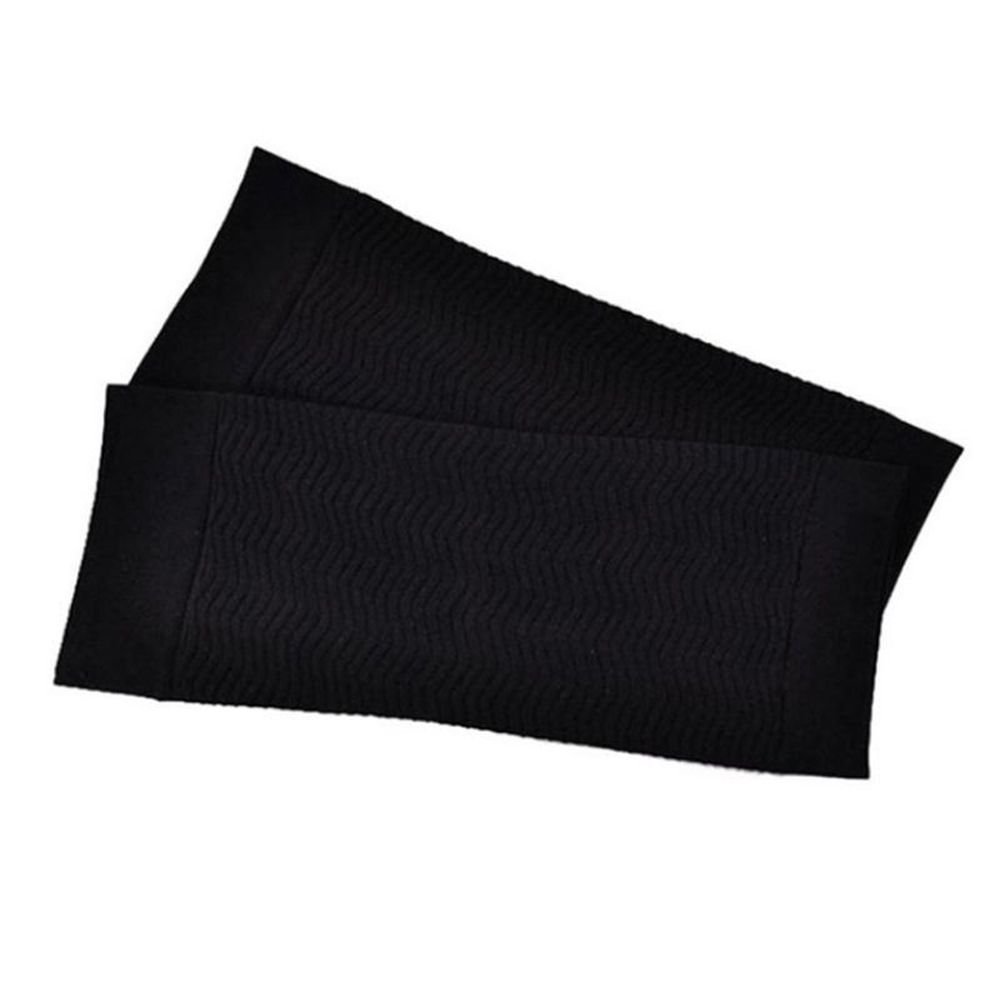 Sleeve Solid Colors Slimming Elastic Massager Arm Warmers Compression Arm Sleeves Improve Shaper Sleeve Support Elbow Sock: WHITE