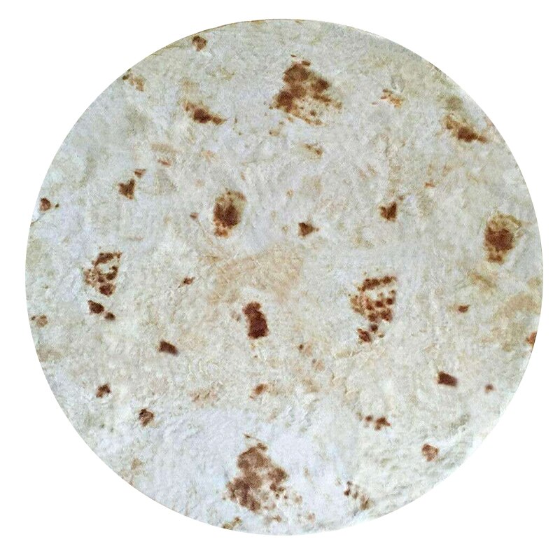Burrito Deken Giant Meel Tortilla Gooi Deken Tortilla Deken Voor Uw Familie Zacht En Comfortabel Accessoires