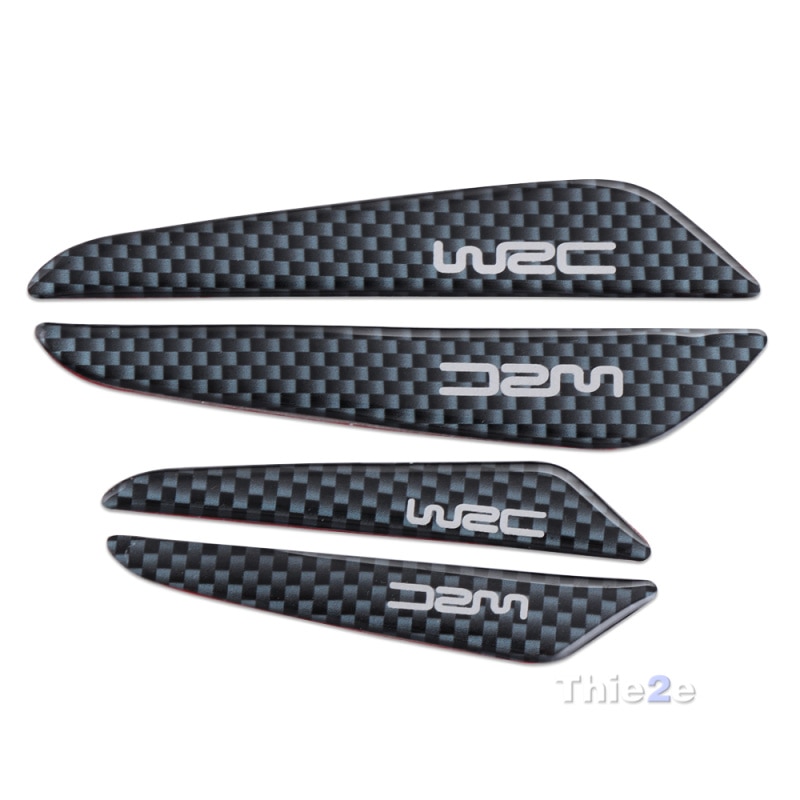 4/Pcs car door anti-collision car-styling Sticker car-covers for Dacia duster logan sandero stepway lodgy mcv 2 car accessories