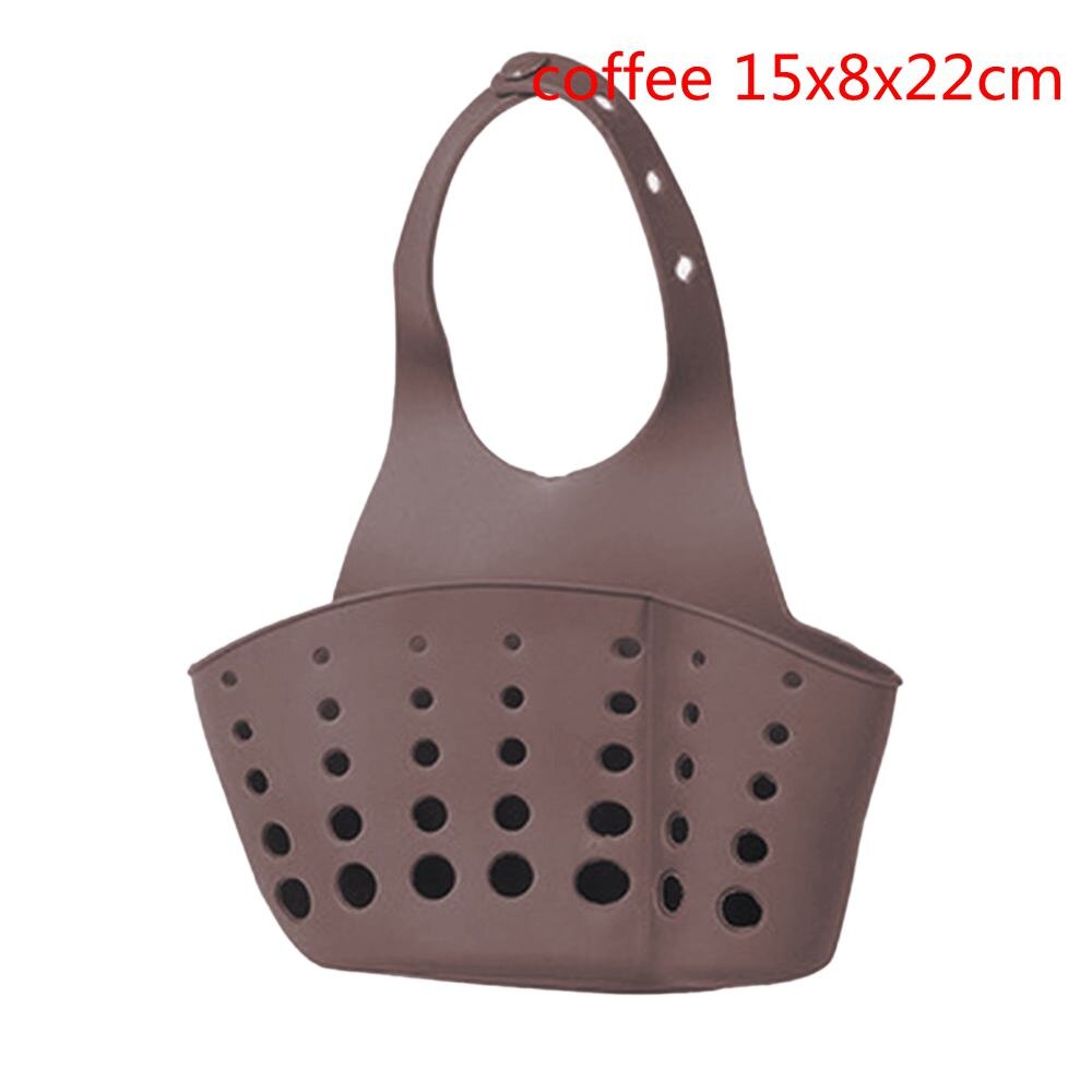 Support d'évier télescopique, panier de rangement extensible pour la cuisine à domicile, support de réglage ménager, rangement de cuisine à domicile: Café 15 x 8 x 22cm