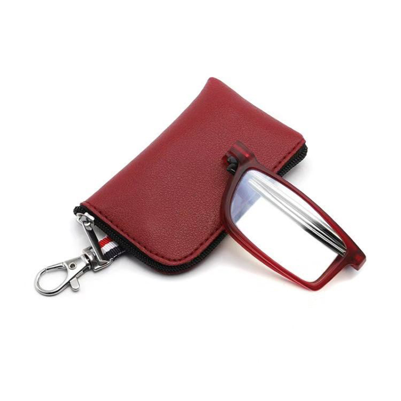 Good Sight Blue Light Portable Reading Glasses For Men TR90 Glasses To Read Women's Glasses For Sight Plus Glasses 1 1.5 2 2.5 3: +200 / Red
