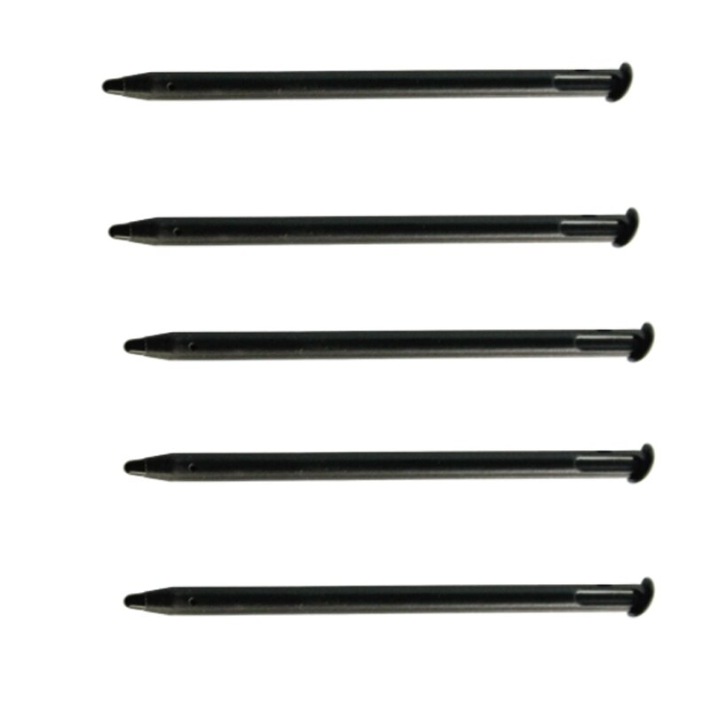 5x Oryginalny Czarny/Biały Plastikowy Rysik Stylus Zamiennik do Nintendo 3DS: Czarny