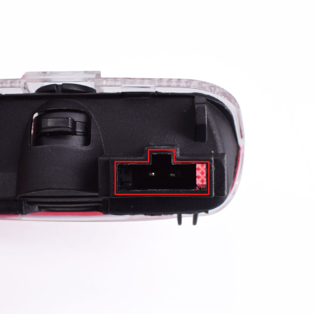 Conector de cables para luces de puerta de coche, Conector de arnés para VW Jetta MK5 MK6 MK7 Golf 5 6 7 Passat B6 B7 CC EOS, accesorio para coche Touareg