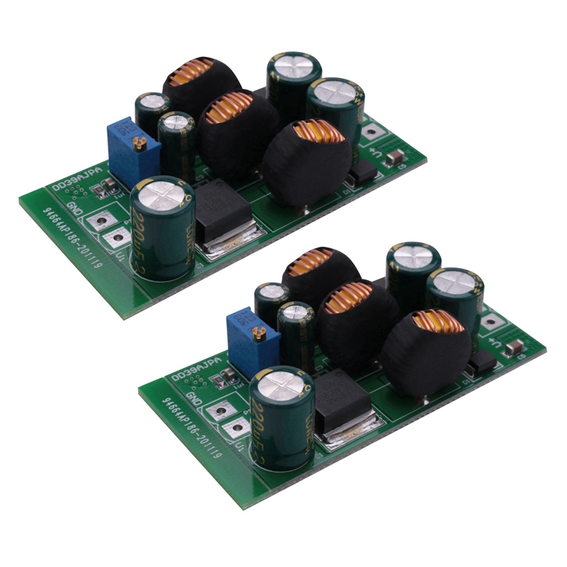 Module de convertisseur Boost-Buck 2x20W +- 5V-24V, alimentation électrique à double sortie, positif et négatif, DC DC, sans Terminal: Default Title