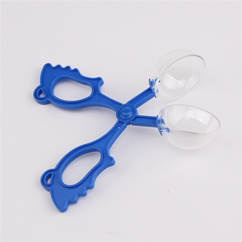 5 pcs Plastic Scissor Clamp Tweezers School Children Plant Insect Biology Study Tool Set Kids Insect Nature Exploration Toy Kit