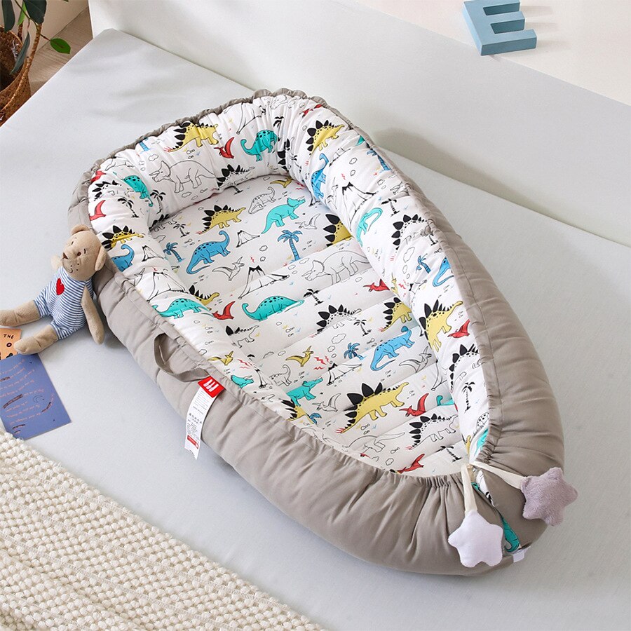 Pasgeboren Baby Bed 50X85Cm Pop Bed Draagbare Baby Katoenen Nest Bed Reizen Babybedje Jongen Meisje Wieg peuter Wieg Bed Baby Wieg