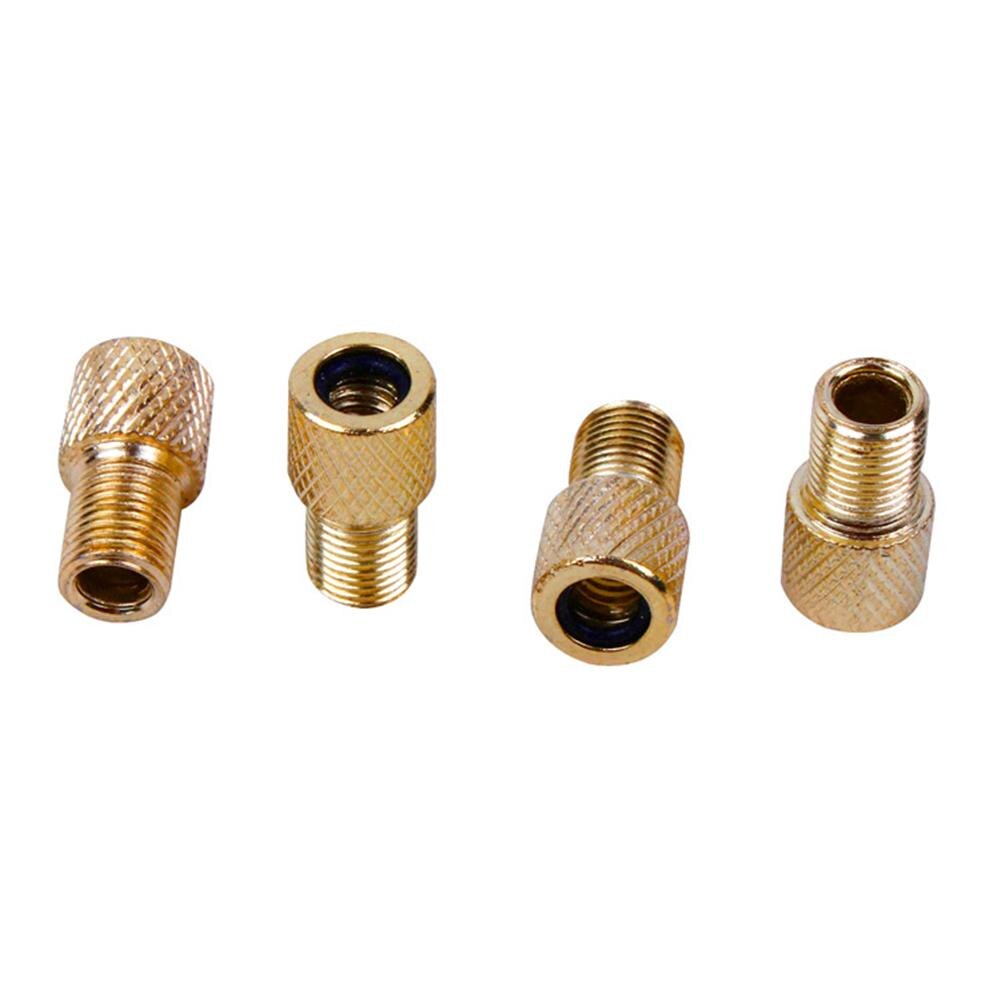 Adaptateur De Valve Vélo Presta Vers Schrader - En Laiton, Portable - Pour Gonflage Avec Pompe Standard