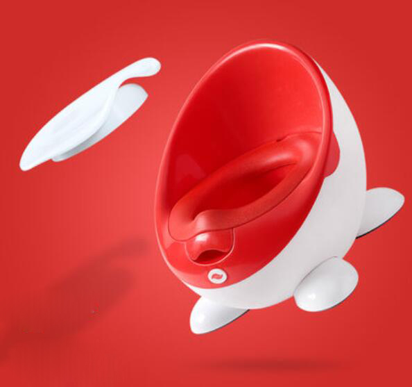 Soft Baby Potty Toilet Training Seat Portable Plastic Infant Potty Trainer Kids Indoor WC Baby Potty For Free Potty Brush