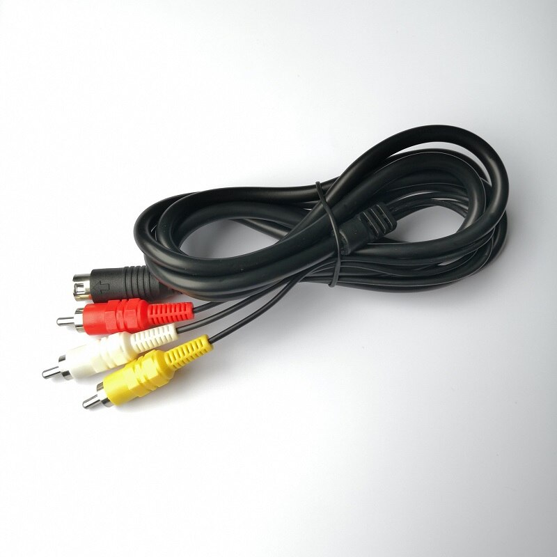 Sega Master System 2 AV Kabel Für Sega Mega Drive 2 & 3 Genesis Composite Cinch Audio AV Kabel Für Sega Mega Drive 2 & 3 Genesis II III