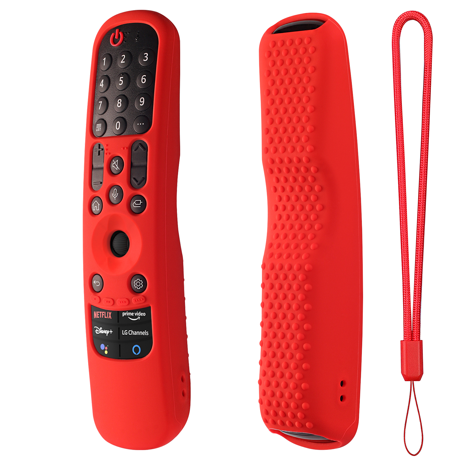 Silikonowa osłona ochronna do pilota LG Smart TV Magic do pilota Smart TV MR21GA/MR22GA/MR23GA: YELLOW