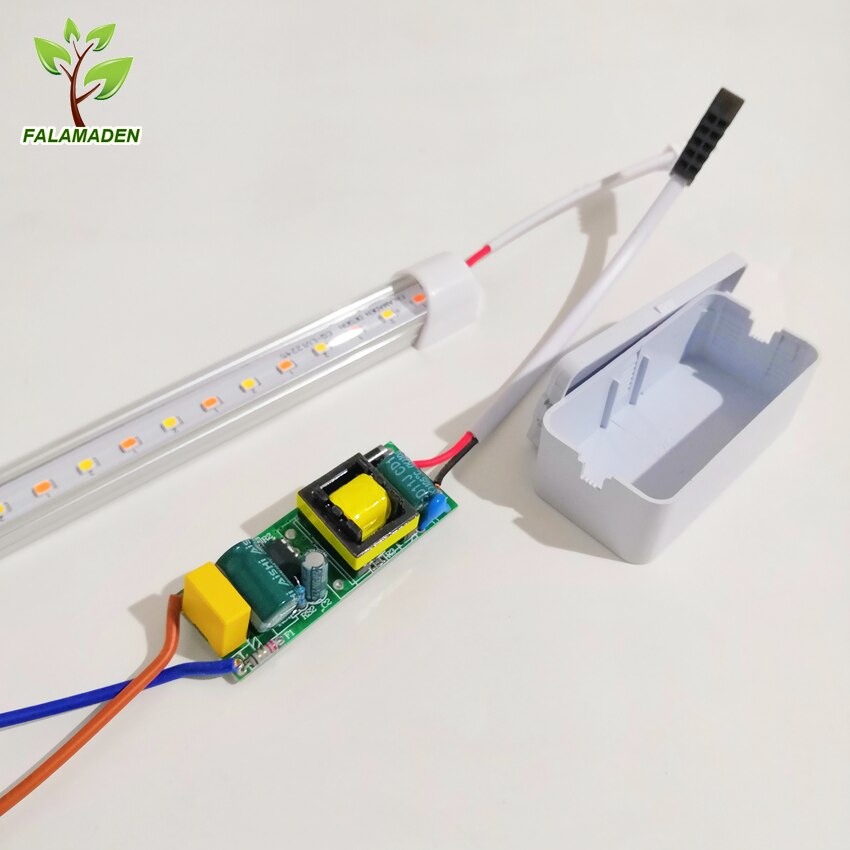 Volledige spectrum + roze LED grow light 12 W 54 cm planten lamp worden gebruikt voor orchidee vetplant zaaien en andere groenten of fruit