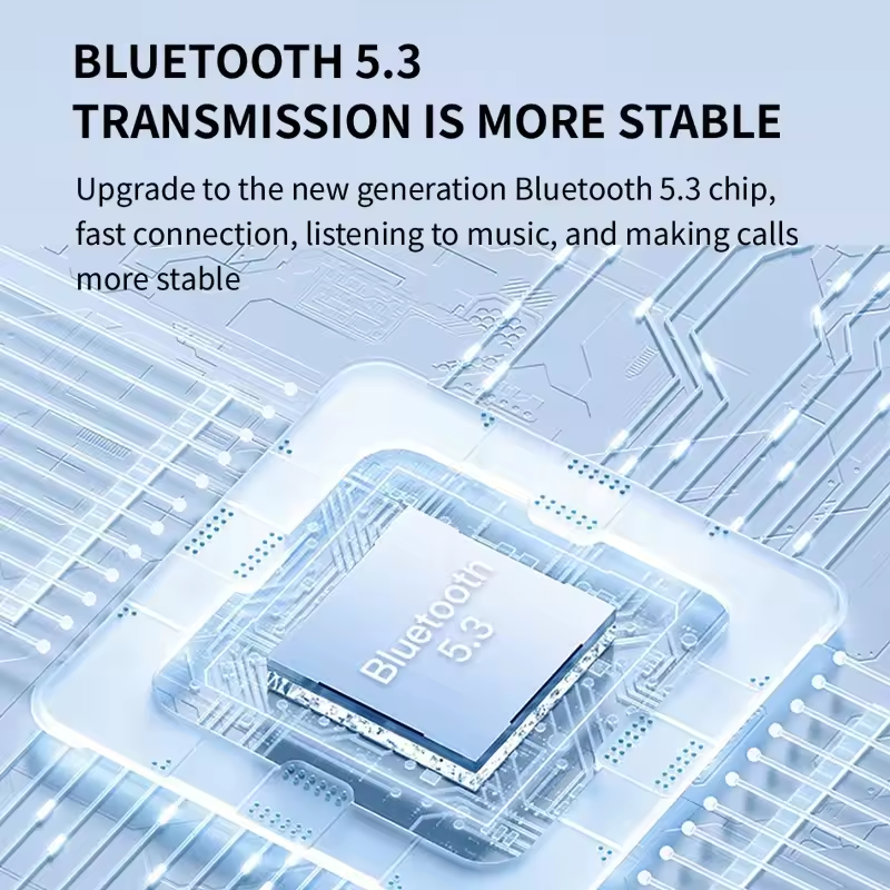 V12 Koptelefoon Draadloze Bluetooth 5.3 Open Headsets HiFi Stereo Sport Oordopjes HD Mic Call Oor Clip Hoofdtelefoon voor Ultra